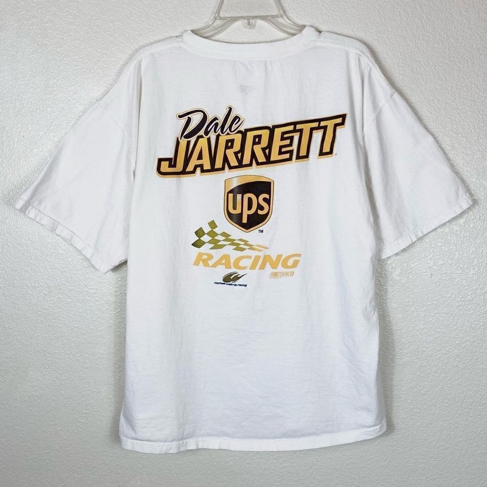 44 Dale Jarrett Nascar Racing UPS White Tshirt